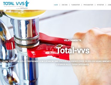 Total VVS lanserer nytt nettsted
